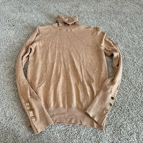 Zara Knit Tan Sweater - Picture 1 of 2